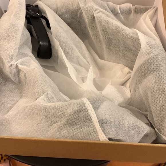 Zhabtuc Size 9 black open toe stiletto heels - Picture 8 of 9